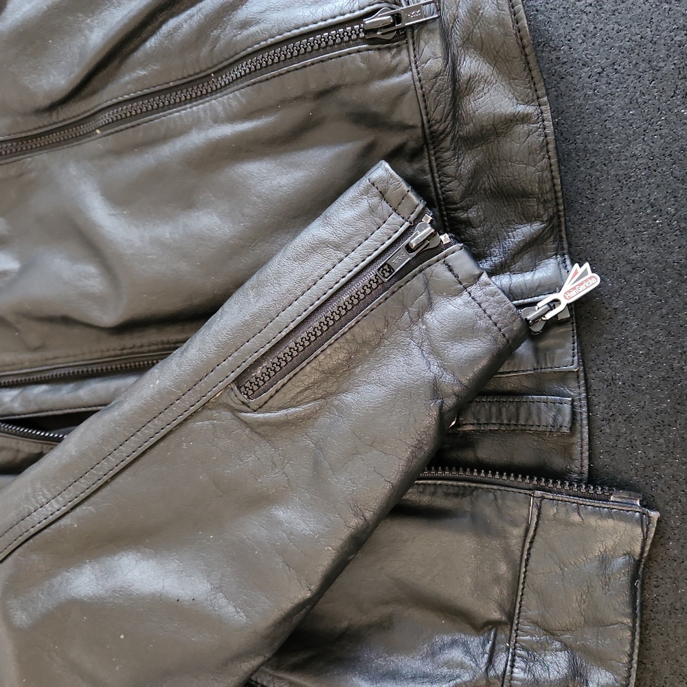 Hein Gericke small black motorcycle jacket - Picture 7 of 8